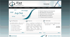 Desktop Screenshot of itactsolutions.com